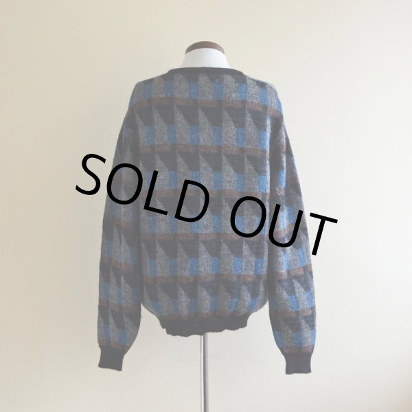 画像3: 1970s PENDLETON Vネックウールセーター  表記L  (3)