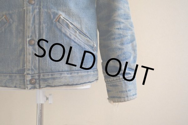 画像9: 1970s Levi's デニムボアジャケット　 実寸36(S)  (9)