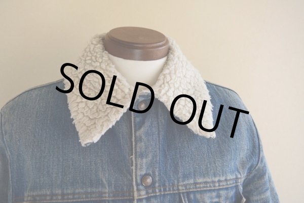 画像6: 1970s Levi's デニムボアジャケット　 実寸36(S)  (6)