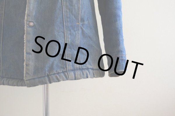 画像12: 1970s Levi's 71605デニムボアジャケット　 ロング丈　 表記38  (12)