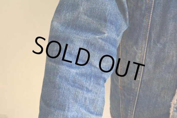 画像17: 1970s Levi's 71605デニムボアジャケット　 ロング丈　 表記38  (17)