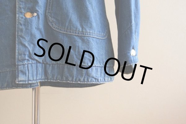 画像10: 1970s Carhartt デニムカバーオール  裏ブランケット付き  表記40L  (10)