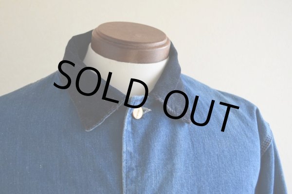 画像7: 1970s Carhartt デニムカバーオール  裏ブランケット付き  表記40L  (7)