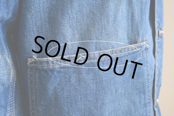 画像17: 1970s Carhartt デニムカバーオール  裏ブランケット付き  表記40L  (17)