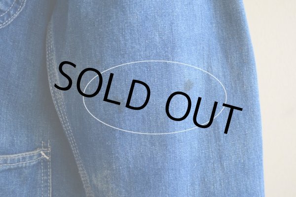 画像15: 1970s Carhartt デニムカバーオール  裏ブランケット付き  表記40L  (15)