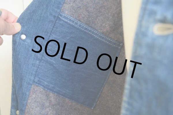 画像20: 1970s Carhartt デニムカバーオール  裏ブランケット付き  表記40L  (20)