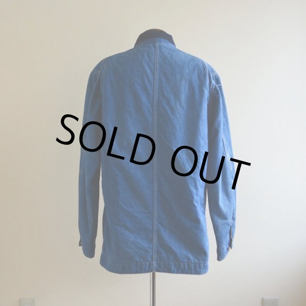 画像3: 1970s Carhartt デニムカバーオール  裏ブランケット付き  表記40L  (3)