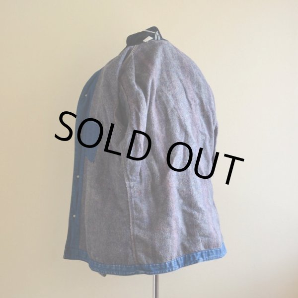 画像5: 1970s Carhartt デニムカバーオール  裏ブランケット付き  表記40L  (5)