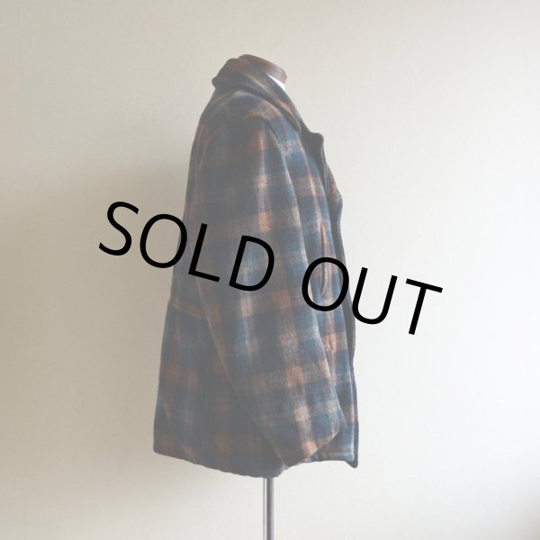 画像2: 1940s SPORTCLAD ダブルブレストウールコート  実寸L  (2)