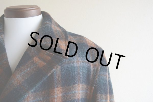 画像8: 1940s SPORTCLAD ダブルブレストウールコート  実寸L  (8)