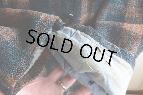 画像19: 1940s SPORTCLAD ダブルブレストウールコート  実寸L  (19)