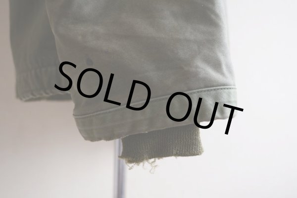 画像10: 1960s  US.NAVY A-2 バックステンシルデッキジャケット  初期型  実寸L  (10)