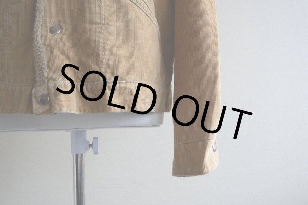 画像12: 1970s Wrangler コーデュロイボアランチジャケット  表記44  (12)