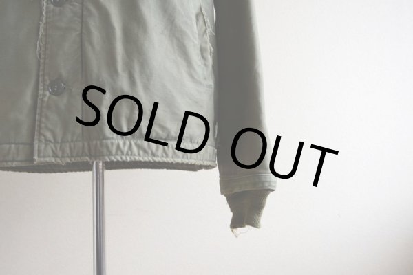 画像7: 1960s  US.NAVY A-2 バックステンシルデッキジャケット  初期型  実寸L  (7)