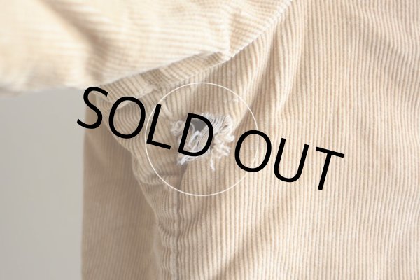 画像16: 1970s Wrangler コーデュロイボアランチジャケット  表記44  (16)