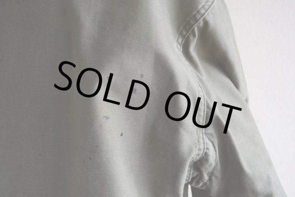 画像18: 1960s  US.NAVY A-2 バックステンシルデッキジャケット  初期型  実寸L  (18)