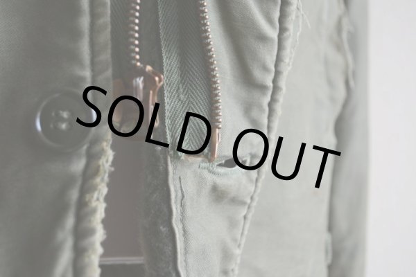 画像9: 1960s  US.NAVY A-2 バックステンシルデッキジャケット  初期型  実寸L  (9)