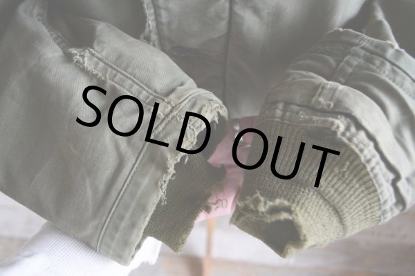 画像14: 1960s  US.NAVY A-2 バックステンシルデッキジャケット  初期型  実寸L  (14)