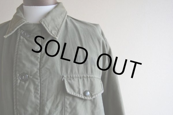 画像6: 1960s  US.NAVY A-2 バックステンシルデッキジャケット  初期型  実寸L  (6)