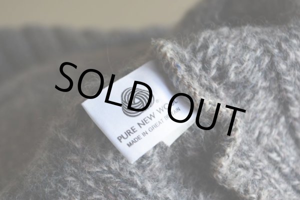 画像13: ANTARTEX アランニットセーター　 MADE IN GREAT BRITAIN　 表記L  (13)