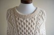 画像8: TIVOLI HANDKNIT フィッシャーマンセーター　 MADE IN IRELAND　 実寸L-XL  (8)