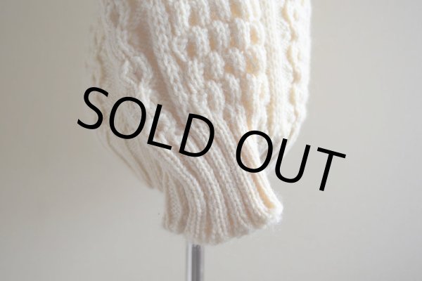 画像10: Malinmor フィッシャーマンセーター　 MADE IN IRELAND　 実寸S  (10)