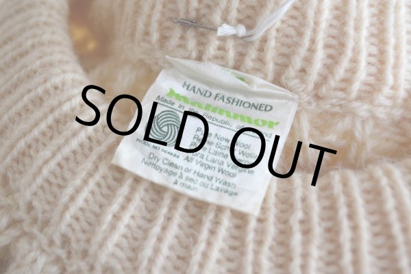 画像12: Malinmor フィッシャーマンセーター　 MADE IN IRELAND　 実寸S  (12)