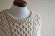 画像7: TIVOLI HANDKNIT フィッシャーマンセーター　 MADE IN IRELAND　 実寸L-XL  (7)