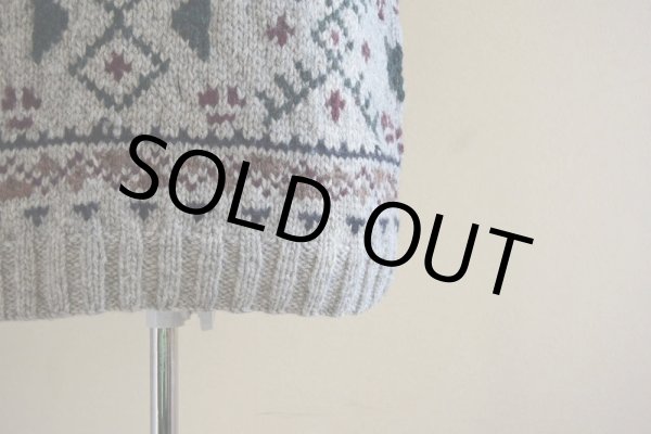 画像8: RalphLauren トナカイ柄ウールニットベスト　 表記M  (8)