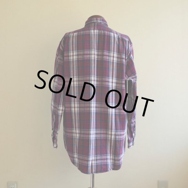 画像3: RRL ヘビーフランネルシャツ　 表記M  (3)