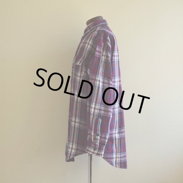 画像4: RRL ヘビーフランネルシャツ　 表記M  (4)