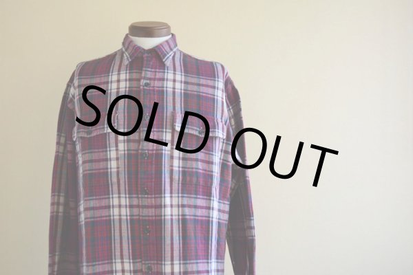 画像5: RRL ヘビーフランネルシャツ　 表記M  (5)