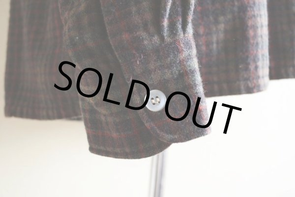 画像9: 1960s BRENT ウールシャツ  表記L  (9)