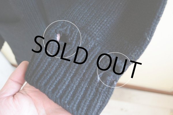 画像13: 1950s ローゲージウールニットカーディガン　 実寸M  (13)