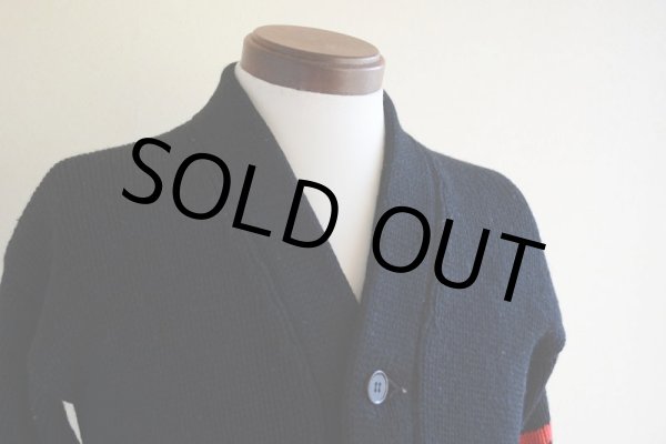 画像7: 1950s ローゲージウールニットカーディガン　 実寸M  (7)