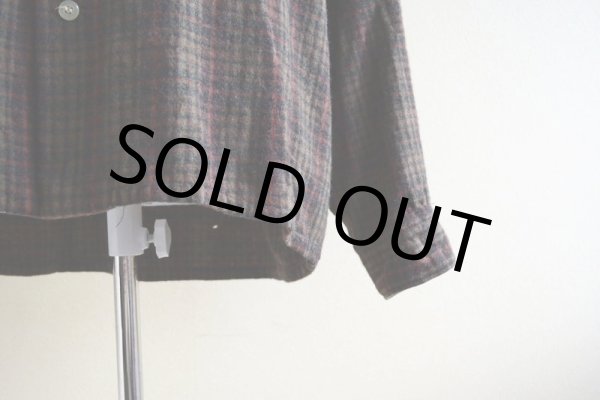 画像8: 1960s BRENT ウールシャツ  表記L  (8)