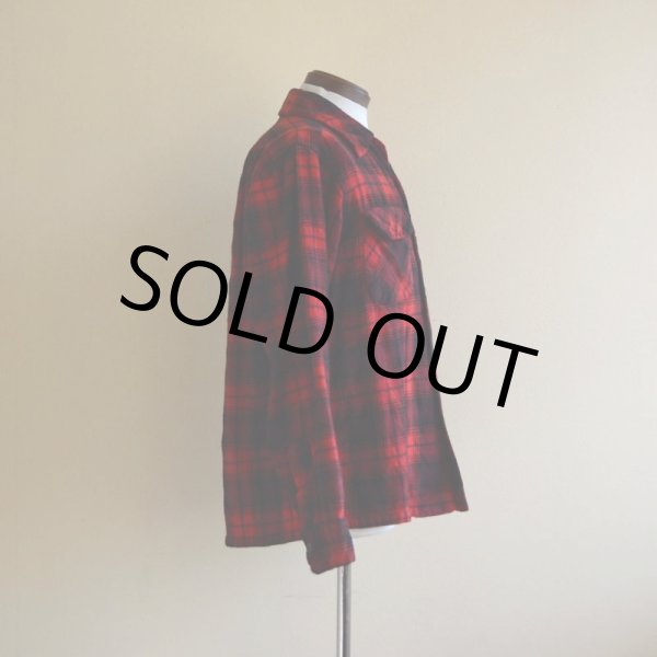 画像2: 1970s PENDLETON ウールシャツ  表記M  (2)