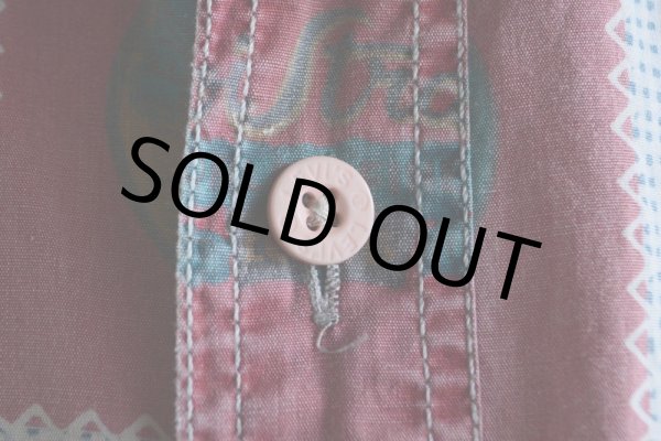 画像7: 1990s Levi's 総柄コットンシャツ  表記M  (7)