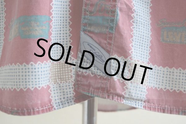 画像10: 1990s Levi's 総柄コットンシャツ  表記M  (10)