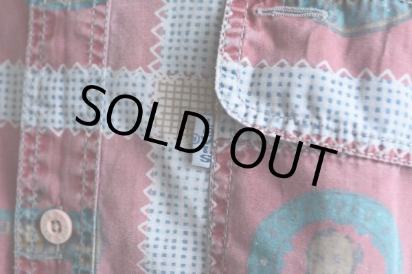 画像8: 1990s Levi's 総柄コットンシャツ  表記M  (8)