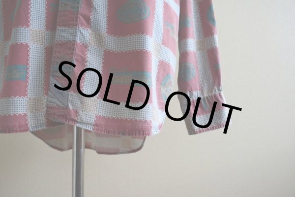 画像9: 1990s Levi's 総柄コットンシャツ  表記M  (9)