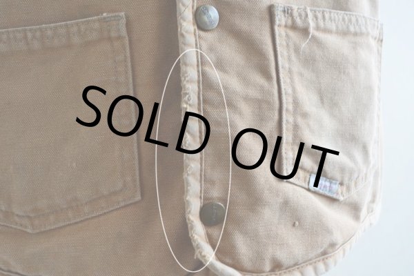 画像12: 1970s Carhartt ダックボアベスト　 表記LT  (12)