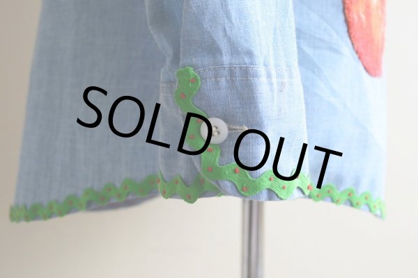 画像9: 70s ELY シャンブレーシャツ　 表記18  (9)