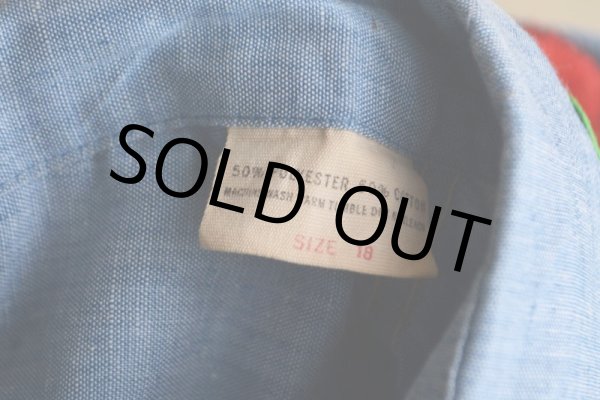 画像14: 70s ELY シャンブレーシャツ　 表記18  (14)