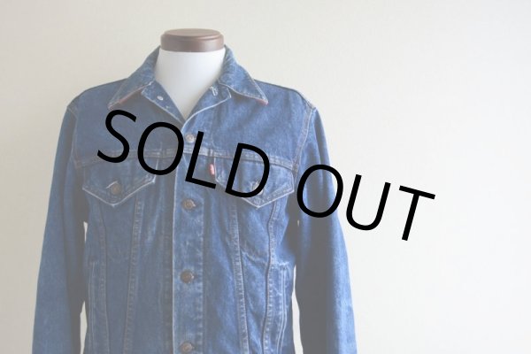 画像5: 1980s Levi's 70411デニムジャケット　 ネルライナー　 表記38  (5)