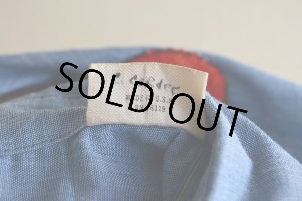 画像13: 70s ELY シャンブレーシャツ　 表記18  (13)