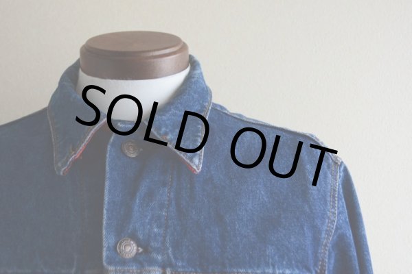 画像7: 1980s Levi's 70411デニムジャケット　 ネルライナー　 表記38  (7)