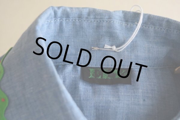 画像12: 70s ELY シャンブレーシャツ　 表記18  (12)