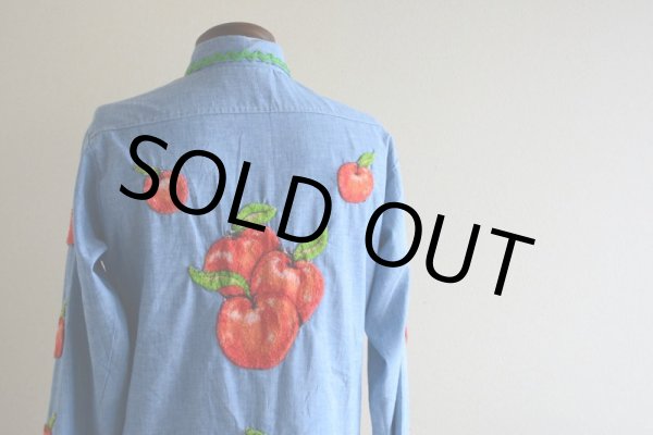 画像5: 70s ELY シャンブレーシャツ　 表記18  (5)