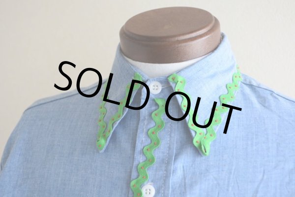 画像6: 70s ELY シャンブレーシャツ　 表記18  (6)